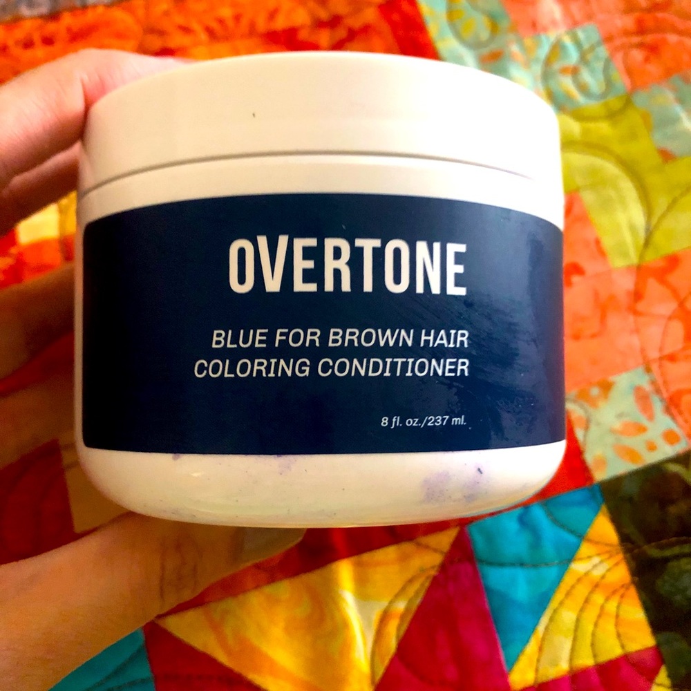 Overtone Blue for Brow Hair Coloring Conditioner